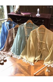 Everlasting Flower Floral-Scented Summer Breeze Kimono Jacket(Pre-Order/4 Colours/Full Payment Without Shipping)